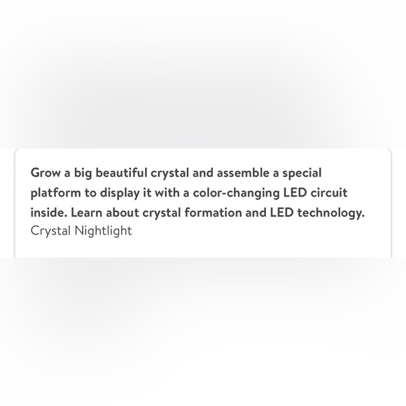 Grow Your Own Crystal Nightlight Kit - Picture 4 of 5